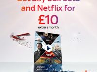 Get Sky Box Sets and Netflix for £10 extra a month.